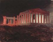 Frederic E.Church Parthenon,Athens,from the Northwest painting